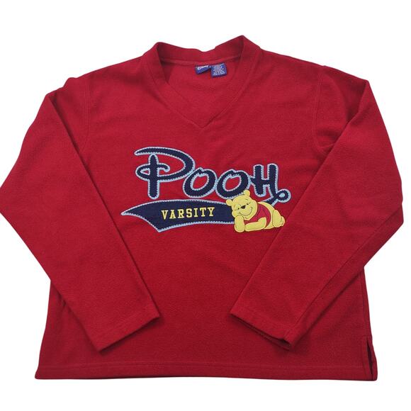 Winnie the Pooh Varsity Fleece, Size Medium - Picture 1 of 9